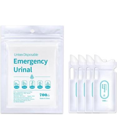 Portable Urinals 4pcs 700ml Emergency Portable Car Urine Bag Bags Mini Mobile Toilets Children Unisex Disposable Urinal Toilet Bag for Men Women (Color : A) - Buy Online on GoSupps.com