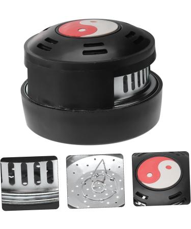 Buy Gleavi 6-Piece Acupuncture Pain Relief Set - High Steel Container & Portable Heat Burner for Home & Office | Smoke-Free Mugwort Cover - Buy Online on GoSupps.com