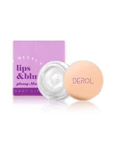 Moisturizing Clear Blush Color Changing Blush for Cheek and Lips Waterproof Blush Gel Lightweight Long Lasting Shiny Finish Blush Makeup