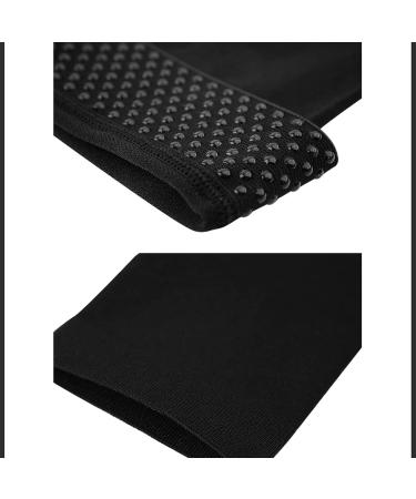 Buy Medical Compression Socks - Open Toe Superelastic Slipproof 20-30 mmHg for Women Improve Blood Circulation - Medium Size Black - Buy Online on GoSupps.com