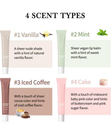  Sitovely 4-color tinted lip balm moisturizing peptide lip tint glossy lip gloss nourishing and shiny lip oil soothes and softens dry lips - Buy Online on GoSupps.com