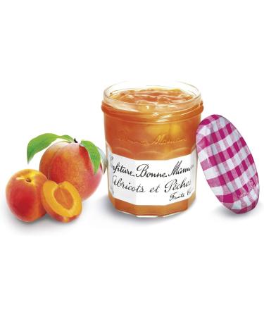 Bonne Maman Apricot & Peach jam 370g - Pack of 3 - Buy Online on GoSupps.com