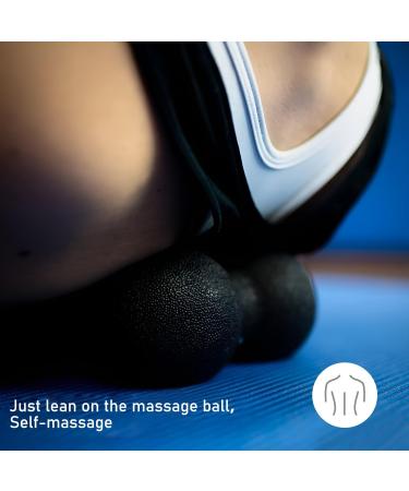 ZSMJAER Massage Ball - Duo Fascia Roll for Targeted Relief | Perfect for Legs Feet Hands Neck & Back Muscle Massage - Buy Online on GoSupps.com