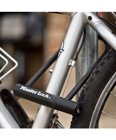 Master Lock 8170D U-Lock Bike Lock for Bicycles and Outdoor Equipment - 6-1/8 inch Black U-Lock - Buy Online on GoSupps.com
