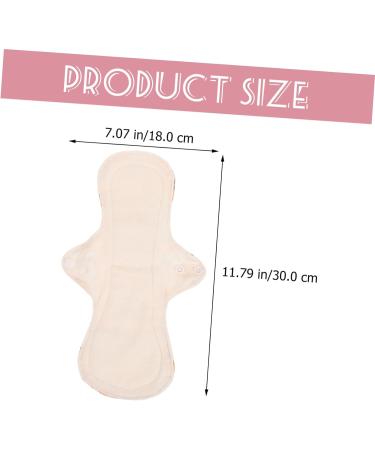 Washable Yellow Menstrual Panty Liner - Home Reusable Cloth Pad for Women - 1pc Feminine Maternity Aunt Towel - Buy Online on GoSupps.com
