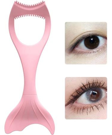 Silicone Eyeliner Tool Multifunctional Mascara Applicator Tool | Eyeliner Stencils Quick Makeup Tool for Eyes for Beginners Makeup Applicator Tool for Winged Eyeliner Pink - Buy Online on GoSupps.com