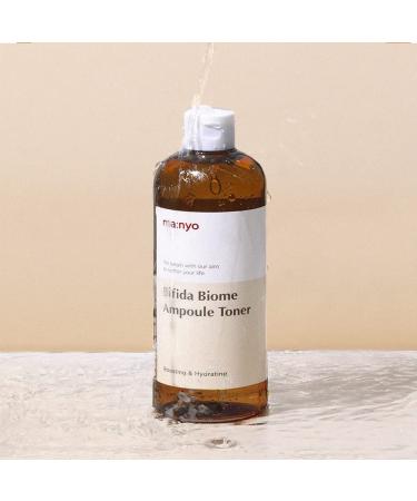 Manyo Factory Bifida Biome Ampoule Toner 400ml - Hyaluronic Acid Serum for Daily Firmness - Korean Skincare for Women and Men - Buy Online on GoSupps.com