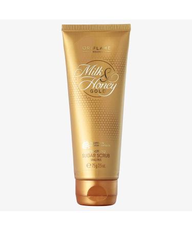 Oriflame MILK & HONEY GOLD Smoothing Sugar Scrub Small Pack 75 ml set of 2 - Buy Online on GoSupps.com