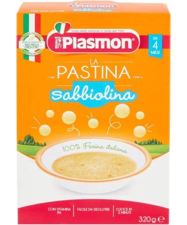 Italian Gourmet E.R. 3 Sabbiolina Plasmon Pastes 320 g from 4 months + Italian Gourmet Pulp 400 g - Buy Online on GoSupps.com