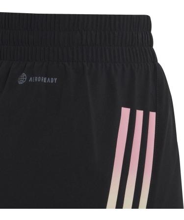 Adidas Girls Shorts (1/4) G Ti 3S Wv SHO - Black/White IC0347 | Buy Internationally - Best Price & Fast Shipping - Buy Online on GoSupps.com