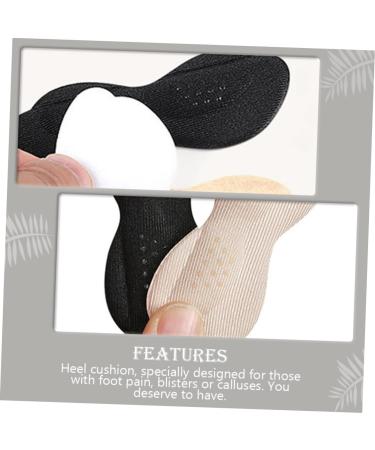 NOLITOY Gel Heel Pads - 4 Pairs Dispensing Stickers for Larger Shoes | Soft Cushion Inserts for Outdoor Sports - Invisible Shoe Accessories - Buy Online on GoSupps.com