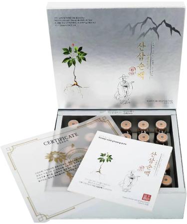 KPurity 100% Pure Wild Ginseng Extract (30 x 20ml) 1 Count (Pack of 1) Ginseng Extract - Buy Online on GoSupps.com