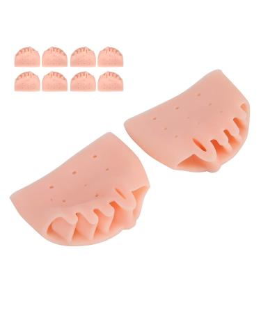 Premium Bunion Corrector & Hallux Valgus Straightener - 5 Holes High Elasticity SEBS Foot Support for Pain Relief & Skin Tone Brightening - Buy Online on GoSupps.com