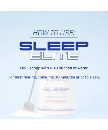 EndurElite Sleep Elite Sleep Drink Mix Supplement with Magnesium Sleep Aid Powder - Strawberry Hibiscus - 30 Servings - Buy Online on GoSupps.com