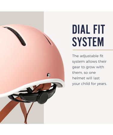 Thousand Jr Kids Helmet - Customizable with Bonus Sticker Gift | All Sport Safety for Bike, Skateboard, Scooter, E-Bike, Roller Skates | Children's Unisex Boys & Girls Accessory | CSPC ASTM CE Certified - Power Pink - Buy Online on GoSupps.com
