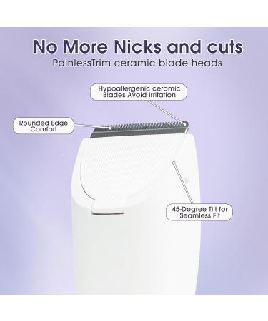Buy Bikini Trimmer & Body Hair Shaver for Women & Men - Effortless Hair Removal Worldwide - Buy Online on GoSupps.com