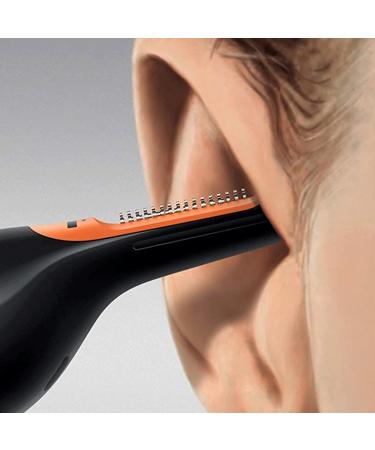 OUSIKA 3-in-1 Nose Hair Trimmer | Rechargeable Beard & Ear Hair Removal for Men | Eyebrow and Nose Care Tool - Buy Online on GoSupps.com