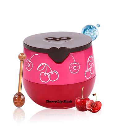 Moisturizing Lip Balm - Plumping Effect with Cherry in Stick Format 5.5g - Lip Care Products - For Makeup Teens Women Girls Travel Christmas and Daily Care