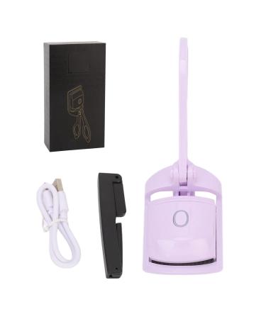 Verdant Touch Lash Curler Heated Eyelash Curler Electric Multifunction Lash Curler with 30s Preheat Prevents Scald Steel Comb Makeup