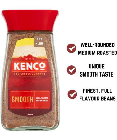 Kenco Coffee Smooth RRP Price Marked (6x100g) - Buy Online on GoSupps.com