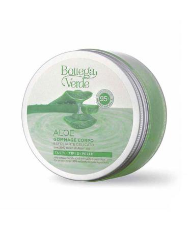 Bottega Verde Bottega Verde ALOE - Body Scrub - gentle exfoliant - with 30% organic aloe vera juice* (200 ml) - all skin types