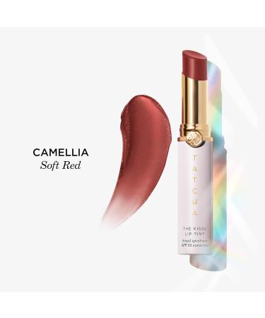 Kissu Lip Tint SPF 25 - Hydrating Tinted Lip Sunscreen with Camellia | 0.14 oz - Shop Internationally - Buy Online on GoSupps.com