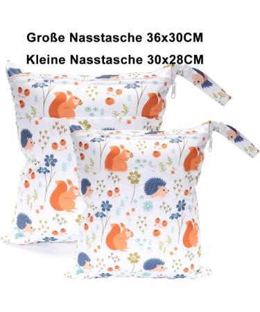 Buy Trasun Wet Bag Diaper Bags | Waterproof Washable Organizer for Toddler Diapers | Travel Gym Beach & Pool - Medium Angle - Buy Online on GoSupps.com