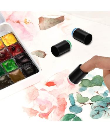 40-Piece Finger Sponge Daubers Set with Storage Box - Ideal for Painting, Chalk, Ink, Card Making, and Drawing - Buy Online on GoSupps.com