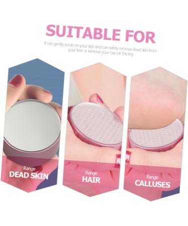 PLAFOPE Hair Removal Foot Scrubber Pedicure Foot Pedicure Skin Scrubber Nano-Glass Foot Tool Foot Scraper Foot Skin Remover Pedicure Trimmer Glass Foot Scrubber Foot Files - Buy Online on GoSupps.com