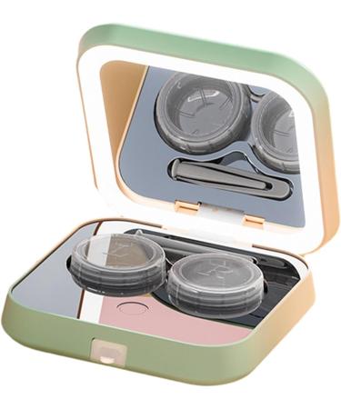 Colcolo Mini Contact Lens Case Cleaner | 2 Speed Modes | Rechargeable Cleaning Container with Mirror - International Shipping Available - Buy Online on GoSupps.com