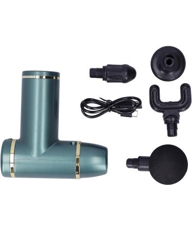 Mini Massager - Portable Electric Handheld Muscle Stimulator with 8 Speeds for Home Relaxation & Fitness (Green) - International Shipping Available - Buy Online on GoSupps.com