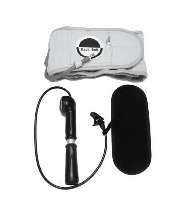 Rwedkd back support lend traction device to relieve pain in the lower back.