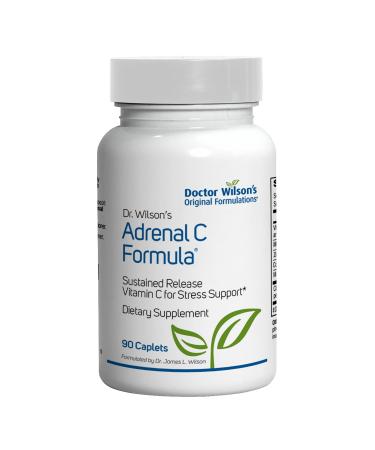 Dr. Wilson's Adrenal C Formula 90 caplets time-Release buffered Vitamin C for Daily use