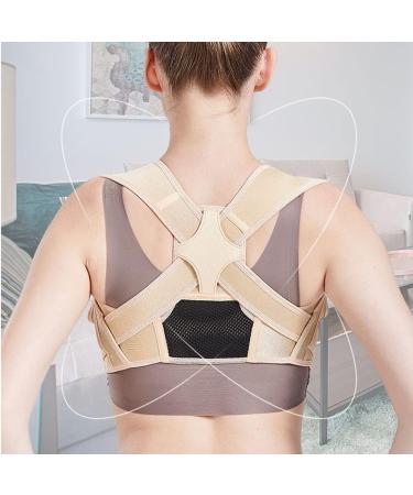 Buy DFHBFG Posture Corrector Adjustable Back Support Belt - Invisible Hunchback Brace for Adults | Size S/M | International Shipping - Buy Online on GoSupps.com