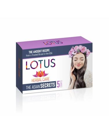 The Asian Secrets Lotus Herbal Care for The Health of Feminine REPRODUCTIVE System 5 Counts