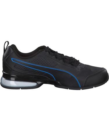 PUMA Unisex Leader VT SL Running Shoes - 43 EU - Black/White/Indigo Bunting - International Shipping Available - Buy Online on GoSupps.com