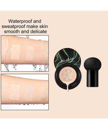 makeup Air Cushion BB Cream Mushroom Head Puff Makeup Brightening Cream Style2 Natural Color - Buy Online on GoSupps.com