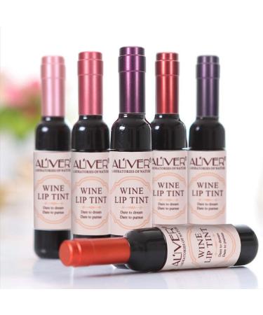 PEPHUCA 6 Color Wine Lipstick Gloss Set | Waterproof, Long-Lasting & Moisturizing Matte Lipstick | Non-Stick Cup Lip Gloss - Buy Online on GoSupps.com