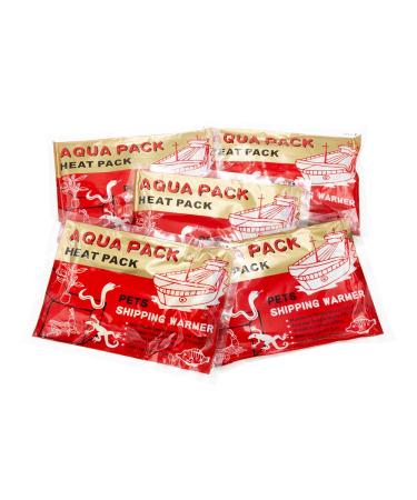 Terra Discount Aqua Pack 40 hours - Heat pack for shipping animals and plants - Universal warmer heat pad (5 pieces)