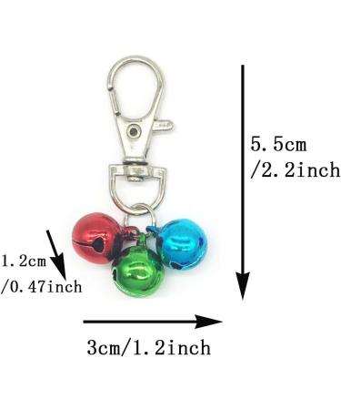 BeeSpring Pet Collar Bells Charms - 5 Pcs Dog Cat Collar Necklace Decor Ornaments - Buy Online on GoSupps.com