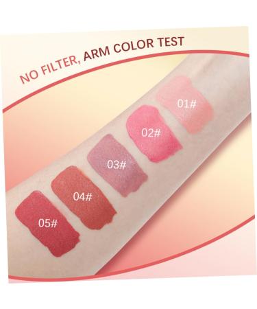 SKISUNO 5pcs Blush Creamy Eyeshadow Makeup Face Sheer Flush Facial Beauty Cosmetic Pigment Pigment - Buy Online on GoSupps.com
