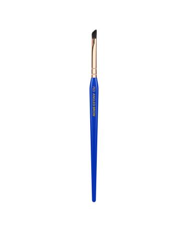 Bdellium Tools Professional Makeup Brush - Golden Triangle 763 Angled Brow - With All Vegan and Soft Synthetic Fibers For Defining Eyebrows (Blue 1pc)