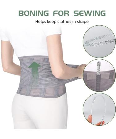 Spiral Corset Boning Set - 24 Metal Steel Pieces with Tips for Sewing Corsets and Costumes - Buy Online on GoSupps.com