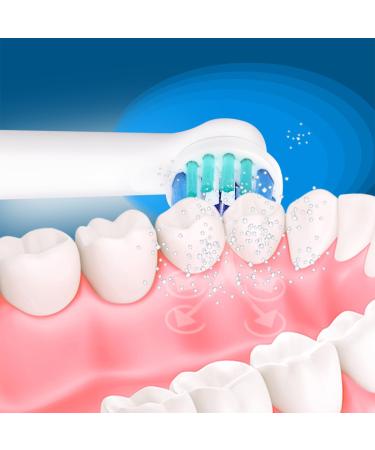 4 PCS Electric Toothbrush Head Electric Toothbrush Heads Tooth Brushes Pack Power Toothbrush Replacement Heads Precision Clean Toothbrush Heads Replacement Toothbrush Heads Compatible with Oral B - Buy Online on GoSupps.com