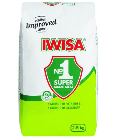 Iwisa Maize Meal - 2.5kg / 5.5lb (1-pack)