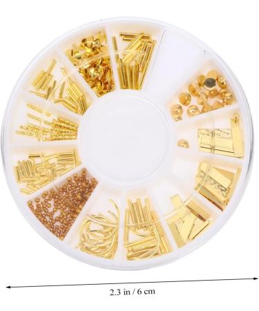 minkissy 8 Boxes Alloy Nail Decoration Moon Nail Studs Nail Tech Accessories Nail Art Accessories Nail Art Decor Manicures Accessories Rivet Nail Decor Nail Supplies Japanese Plastic - Buy Online on GoSupps.com