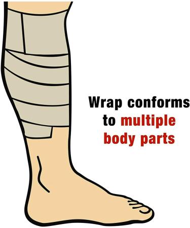Buy 3M 207461 ACE Self-Adhesive Athletic Bandage - 3" Width Pack of 72 | International Shipping Available - Buy Online on GoSupps.com