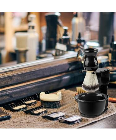 Baluue Safety Razor Holder Stand - 2-Piece Plastic Shaving Brush Organizer for Men | Salon & Home Use - Buy Online on GoSupps.com