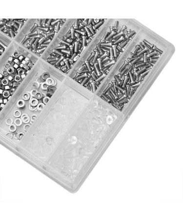 1000-Piece Glasses Screw Repair Set for Sunglasses & Micro Glasses | Tiny Screws for Easy Fixes - Buy Online on GoSupps.com