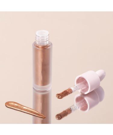 Liquid Body Highlighter - 2.4oz Liquid Face Highlight Waterproof Pearlescent Shades Long Lasting Bronzer Facial Outline Trimmer for Leg Kagrote 4# - Buy Online on GoSupps.com